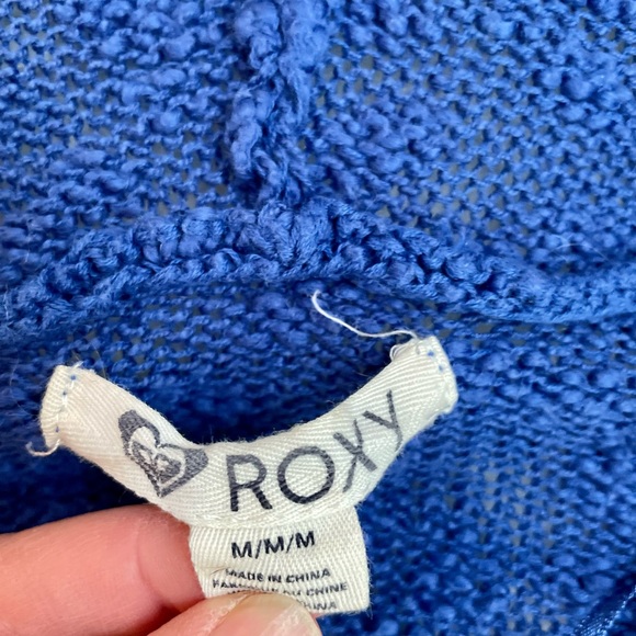 Roxy hooded poncho sweater - vneck - Picture 7 of 8